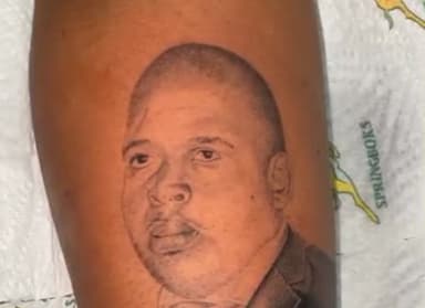Portrait tattoo by Kilo DaVinci
